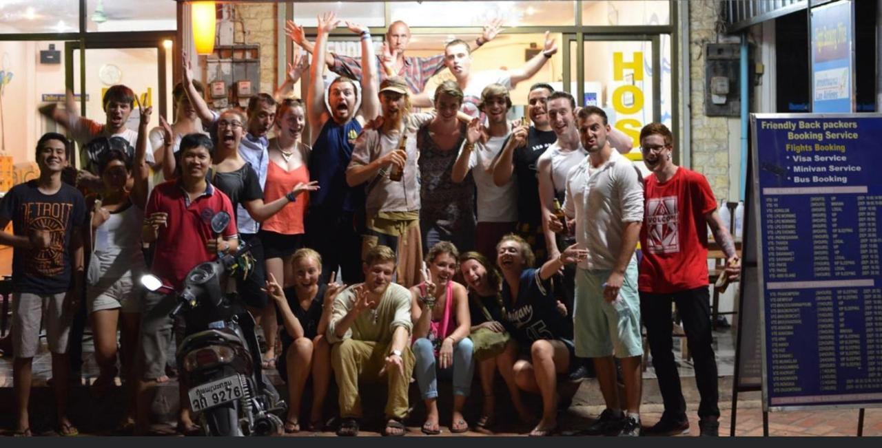 Lucky Backpacker Hostel Vientiane Exteriér fotografie